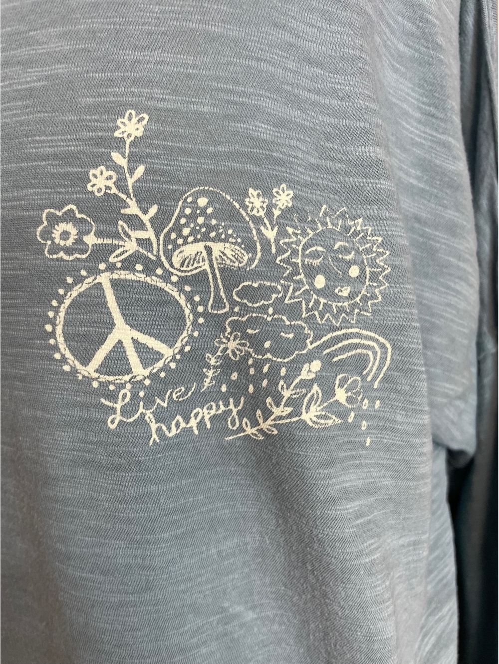 Natural Life oversized cotton doodle T-shirt large - Picture 4 of 8